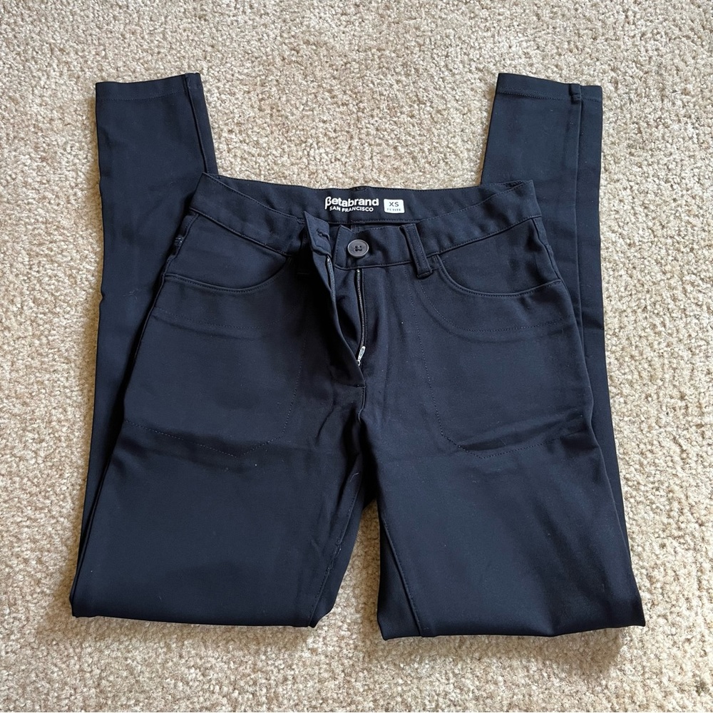 Betabrand skinny denim pant